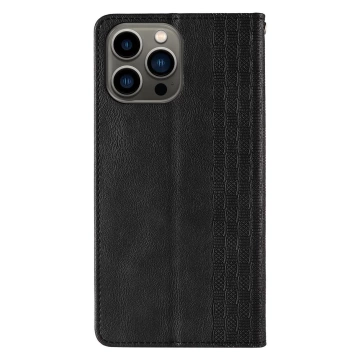 Magnet Strap Case Case pro iPhone 13 Pro Pouch Wallet Mini Lanyard Pendant Black