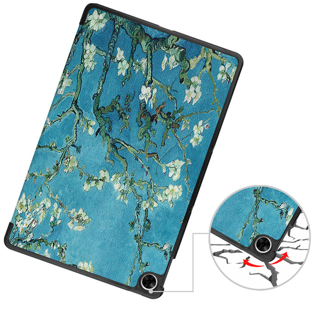 Obal knihy Alogy pro Realme Pad Blooming Almond (van Gogh)