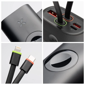 Зовнішній акумулятор Forcell F-Energy F10k4 10000mAh 5w1 для Apple Watch PD QC