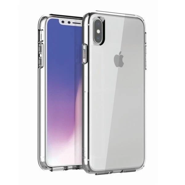 UNIQ pouzdro na telefon Clarion pro iPhone Xs Max průhledné/průsvitné čiré