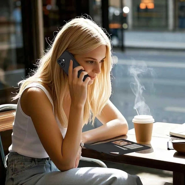 Etui do iPhone 17 Tech-Protect Wallet MagSafe Czarny Mat