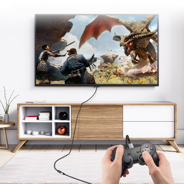 Predlžovací kábel USB-C typu C 3.1 Gen2 Thunderbolt 100 W PD 10 Gbs 4K 2M Adaptérový kábel Nylonové opletenie Silné