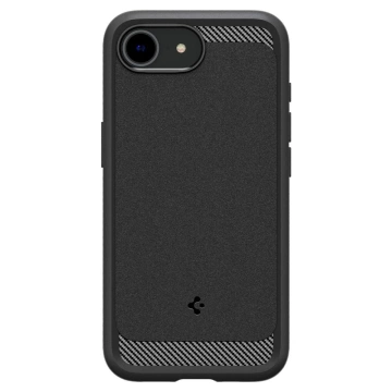 Puzdro Spigen Rugged Armor Mag MagSafe pre iPhone 16e, matné, čierne
