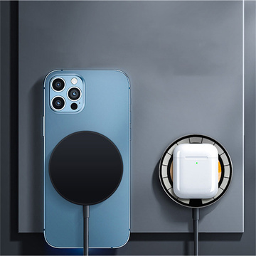 TECH-PROTECT QI15W-A30 MAGNETICKÁ BEZDRÔTOVÁ NABÍJAČKA MAGSAFE ČIERNA