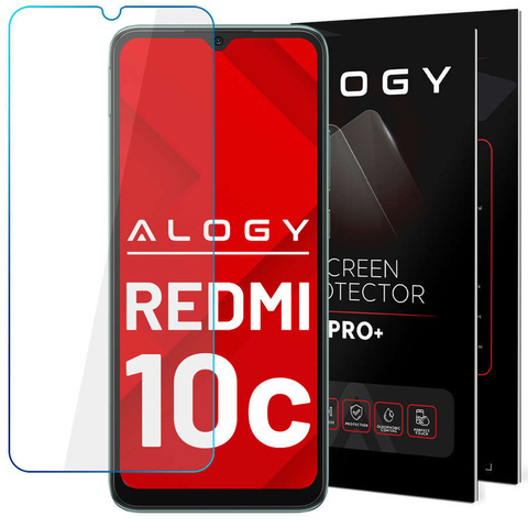 Tvrdené sklo 9H Alogy ochranné sklo na displej pre Xiaomi Redmi 10c