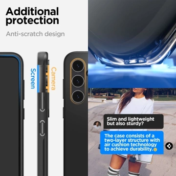 Spigen Thin Fit Samsung Galaxy S23 FE čierny