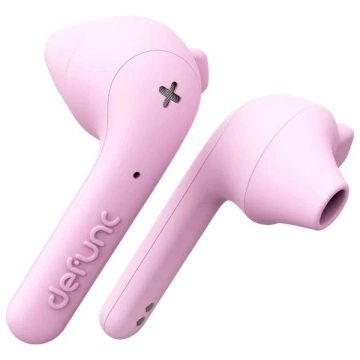 Bluetooth 5.0 sluchátka DeFunc True Basic bezdrátová růžová/růžová 71962