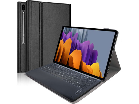 Etui Alogy Smart klawiatura bluetooth do Galaxy Tab S7 FE T730/S7 Plus 12.4 T970/T976