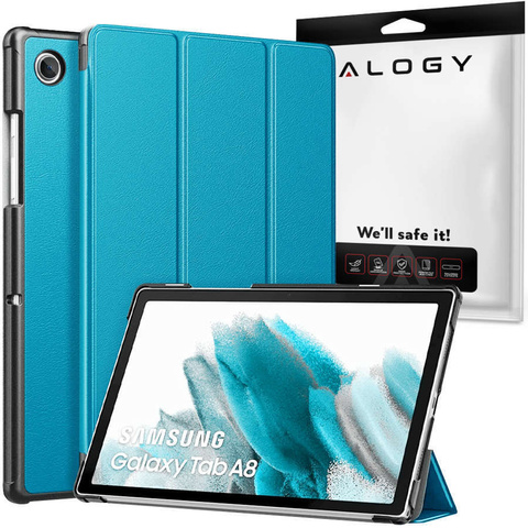 Alogy Book Cover pro Samsung Galaxy Tab A8 2021 SM-X200 / SM-X205 Blue