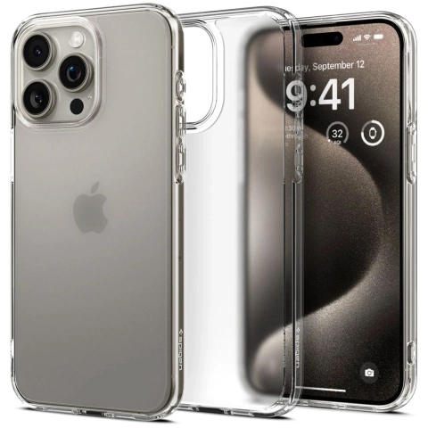 Etui Spigen Ultra Hybrid для Apple iPhone 15 Pro Max Frost Clear