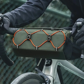 Rockbros 30110054001 taška na riadidlá bicykla 2,2 l - zelená
