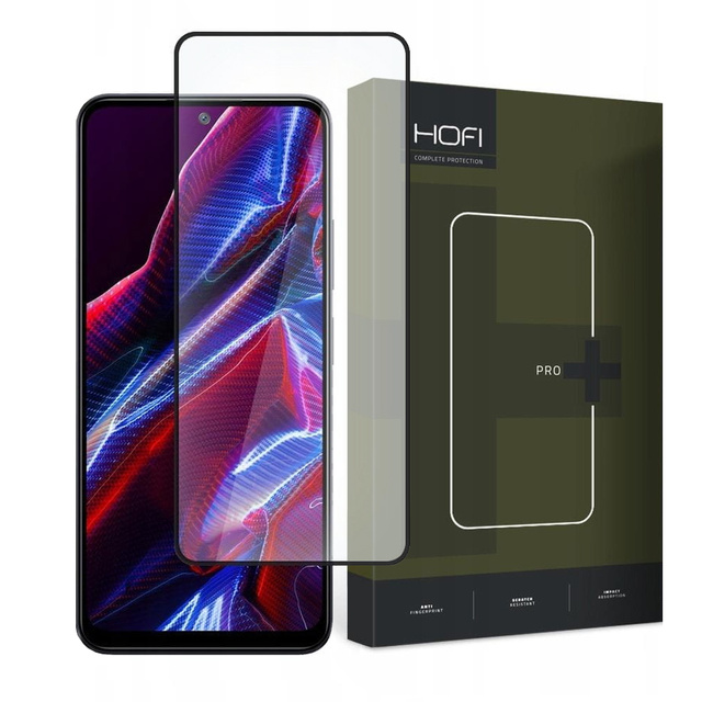 Hofi Glass PRO Tempered Glass for Xiaomi Redmi Note 12 5G / Poco X5 5G Black