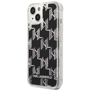Etui Karl Lagerfeld KLHCP14MLMNMK pro iPhone 14 Plus 6,7" pevné pouzdro Liquid Glitter Monogram