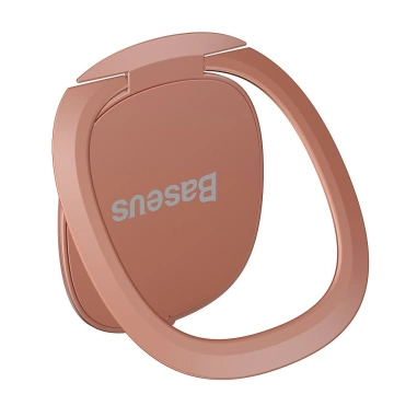 Baseus Invisible ring holder for phone (pink)