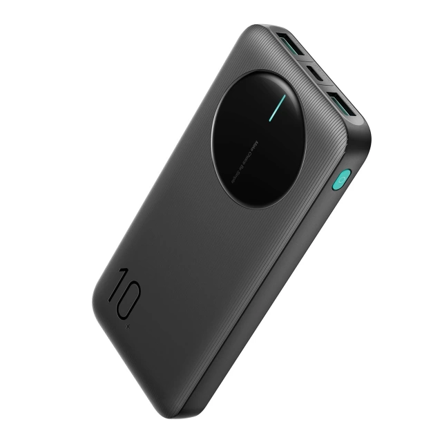 Зовнішній акумулятор Joyroom 10000mAh 12W 3 USB порти швидкої зарядки чорного кольору