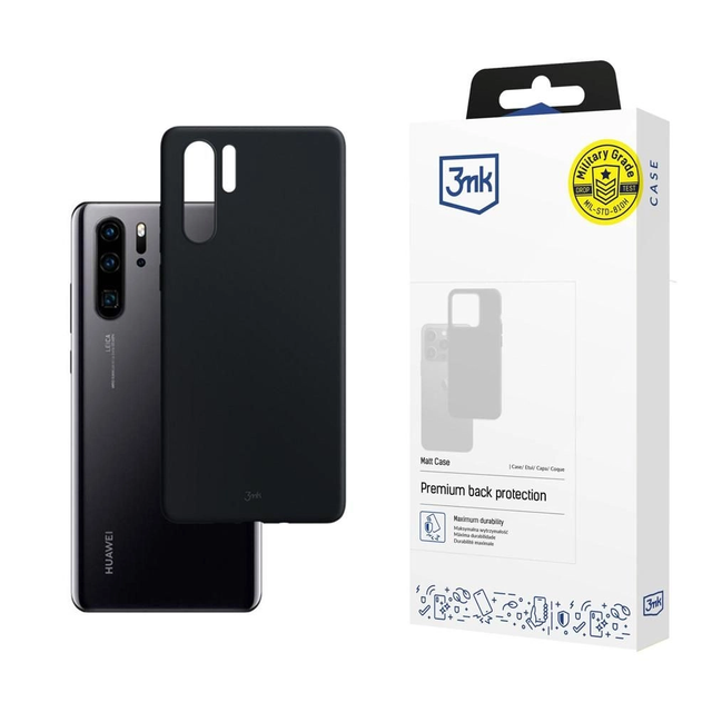 Чохол для телефону Case Resistant 3mk Matt Case для Huawei P30 Pro Black