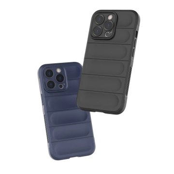 Pouzdro Magic Shield Case pro iPhone 13 Pro flexibilní pancéřové pouzdro tmavě modré