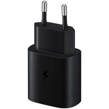 Nástěnná nabíječka 3,6A 25W rychlé napájení PD USB-C Type-C Single Black