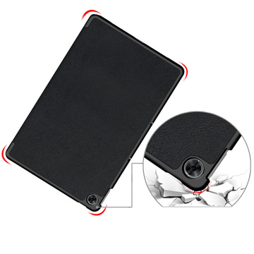 Alogie-Buchcover für Realme Pad Black