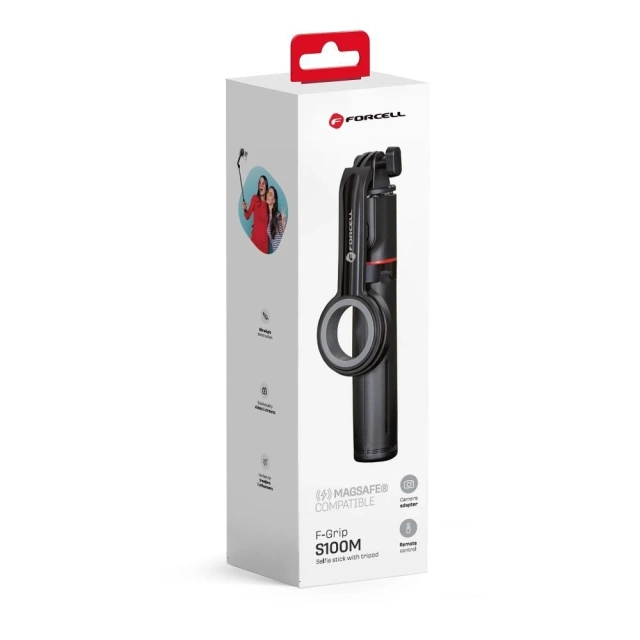 Selfie Stick MagSelfie S100M MagSafe Stativ Bluetooth Stabilisator