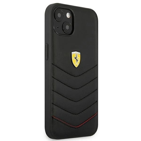 Чохол для телефону Ferrari iPhone 13 mini 5.4" black/black hardcase Off Track Quilted