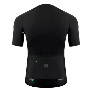 Rockbros 15120002004 XL cyklistický dres s krátkým rukávem - černý