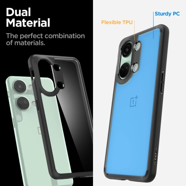 Etui Spigen Ultra Hybrid до OnePlus Nord 3 5G Matte Black