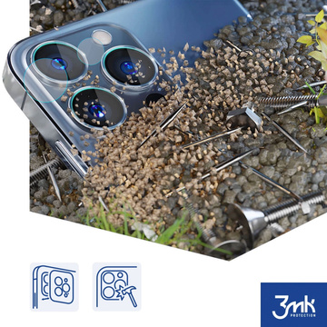 Hybridné sklo na objektív telefónu 3mk Lens Protection set pre Xiaomi Redmi Note 12 4G (4ks)
