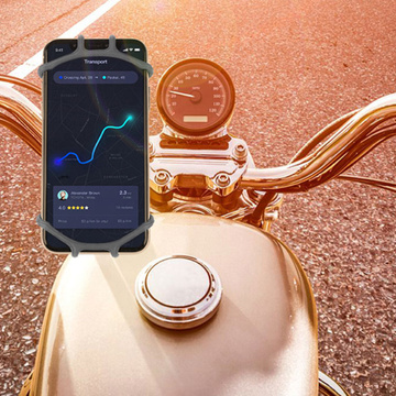 Bicycle holder Alogy Spider TPU Bike Phone Holder Silicone flexible for bicycle motor scooter quad Black