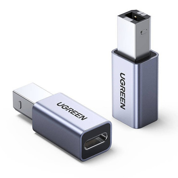 Перехідник USB-C на USB-B UGREEN US382 (для принтера)