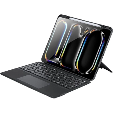Захисний чохол з Bluetooth-клавіатурою для iPad Pro 13 (2024) DUX DUCIS DK Чорний
