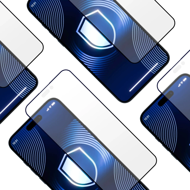 Mattes Panzerglas für Apple iPhone 14 Pro - 3mk HardGlass Matt Max