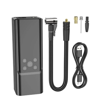 HOCO Portable Cordless Air Compressor/Air Compressor 5000mAh ZP7 Black