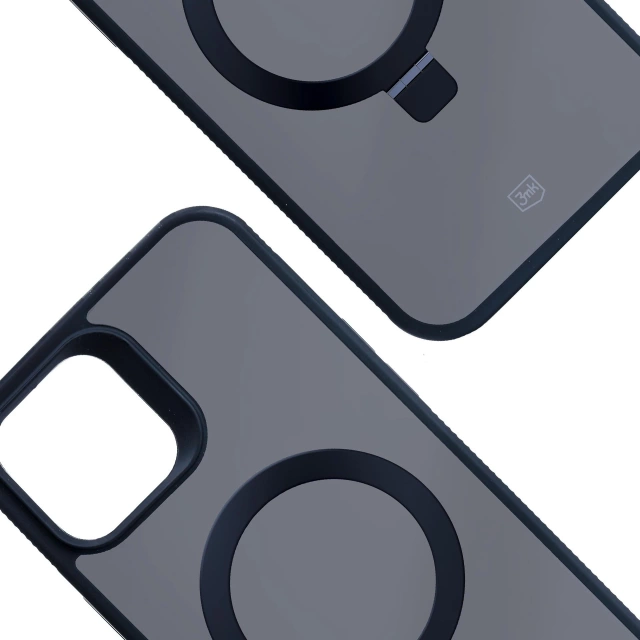 Чохол для Apple iPhone 12 / iPhone 12 Pro - 3mk Smoke Case Mag