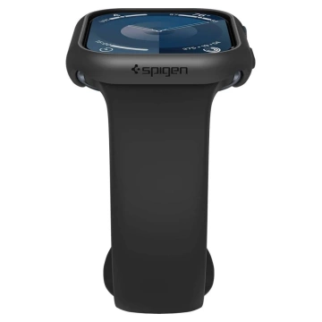 Apple Watch 10 Hülle (46 mm) Schwarz Spigen Thin Fit