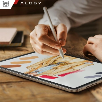 2x Folia matowa Alogy Matte Paper Screen Feel do Apple iPad Air 6 13" 2024 / iPad Pro 13" 2024