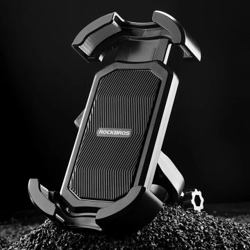 Držiak na bicykel Rockbros pre riadidlá 4,7-6,8″ – čierny