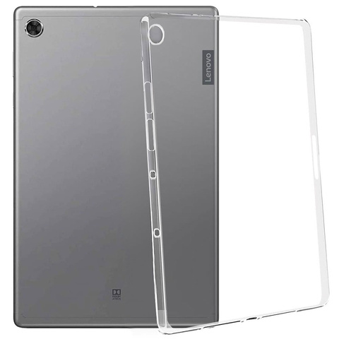 Silikonové pouzdro kryt pouzdro pro Lenovo M10 Plus TB-X606 průhledné