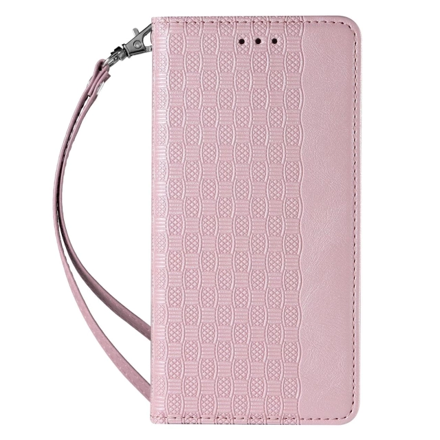 Magnet Strap Case Case pro Samsung Galaxy S22 Ultra Pouch Wallet mini Lanyard Pendant Pink