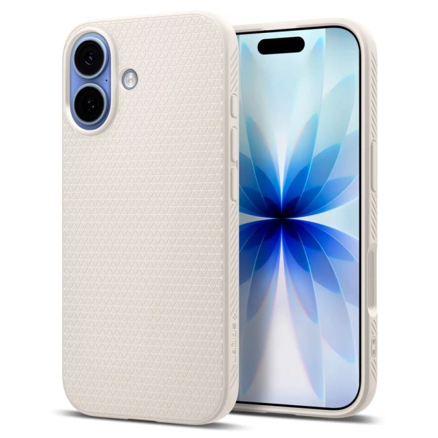 Etui do iPhone 17 Spigen Liquid Air Natural Titanium