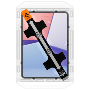 Tempered glass for iPad Pro 11" M4 5gen 2024 Spigen Glas.TR "EZ FIT" Clear with mounting frame [1 pc.]