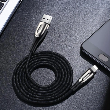 Rychlý nabíjecí kabel Joyroom Sharp Series USB-A – Lightning 3A 3m černý (S-M411)