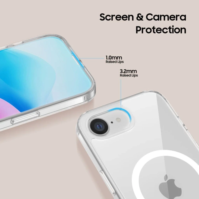 Чохол для iPhone 16e Tech-Protect FlexAir Hybrid MagSafe Clear