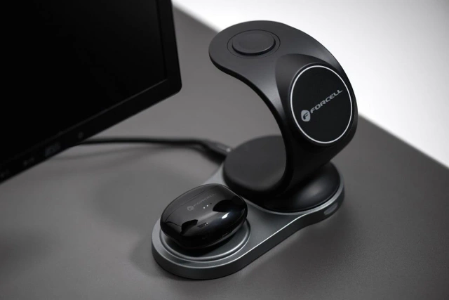 Bezdrátová sluchátka Forcell F-Audio TWS Clear Sound, černá