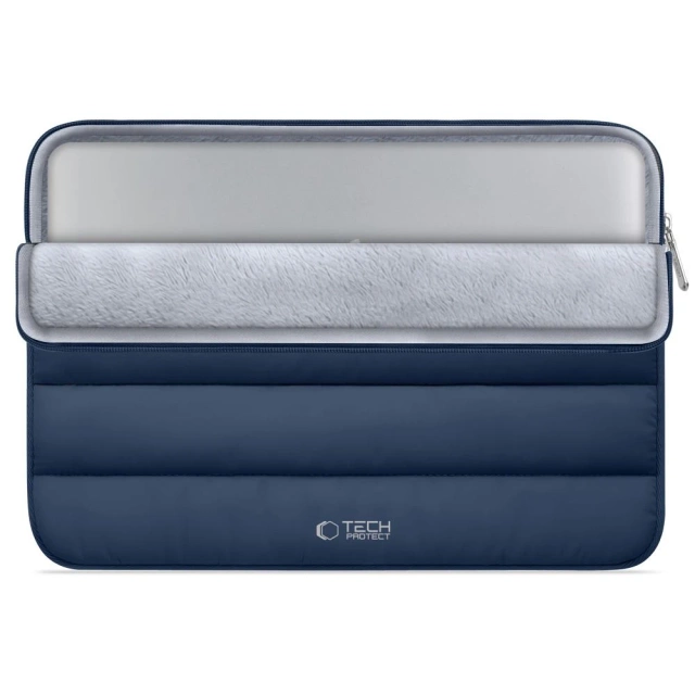 Etui Ochronne Tech-Protect Fluffy do Laptopa 13–14" Navy Blue