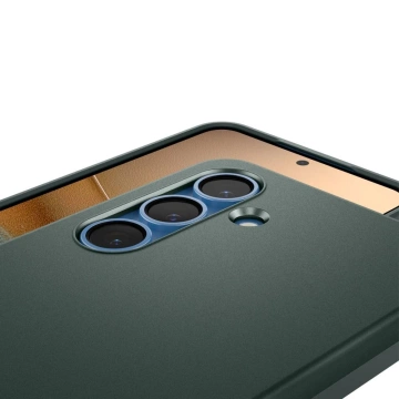 Чохол Spigen Thin Fit MagSafe для Samsung Galaxy S25, зелений, безодня
