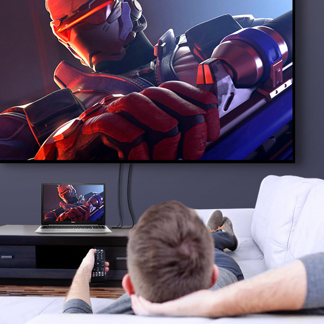 2m kabel.Nylonové opletení.Vyztužený HDMI 8K 60Hz 48Gbps 2.1 High Speed