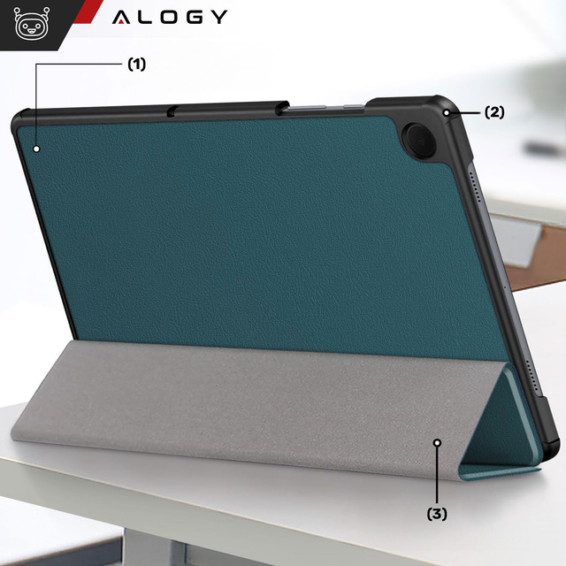 Case for Samsung Galaxy Tab A9 Plus 2023 11" X210/X215/X216 Tablet Cover Case Alogy Book Cover Green