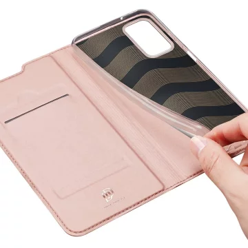 Dux Ducis Skin Pro Holster Cover pre Samsung Galaxy A03s ružový