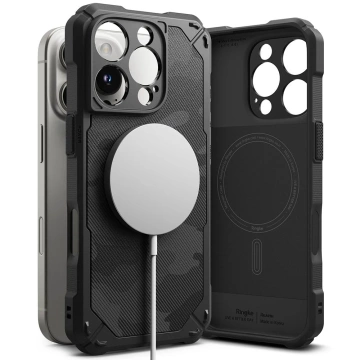 RINGKE РУГГД GEAR MAGNETIC MAGSAFE IPHONE 16 PRO MAX CAMO ЧОРНИЙ